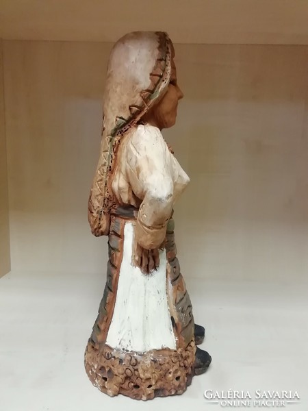 Korondi ceramic woman figure