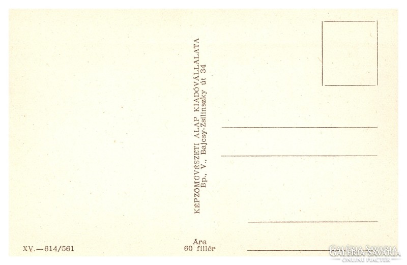 Alsóörs, Alsóörsi részletek képeslap, 1956