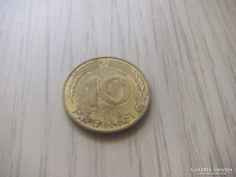 10   Pfennig   1990   (  D  )    Németország