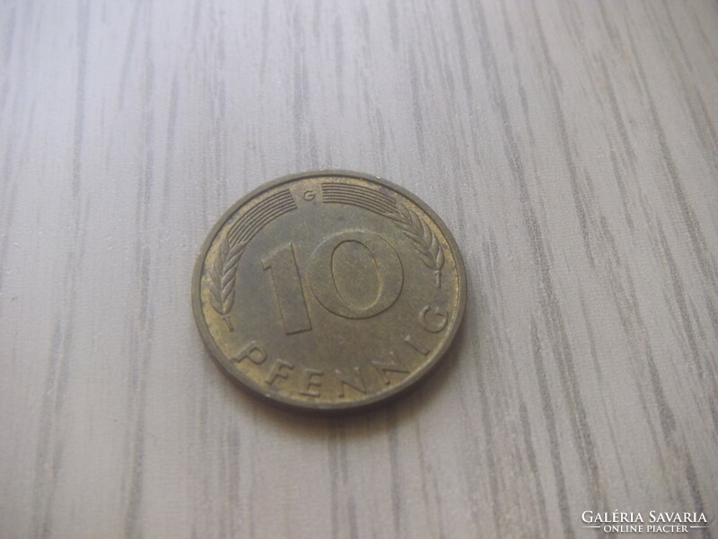 10 Pfennig 1988 ( g ) Germany