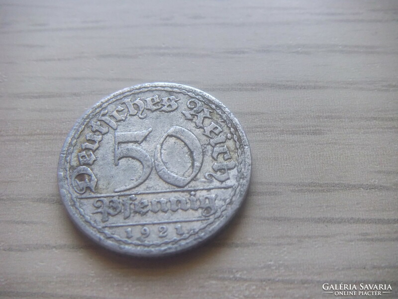 50   Pfennig   1921   (  A  )    Németország