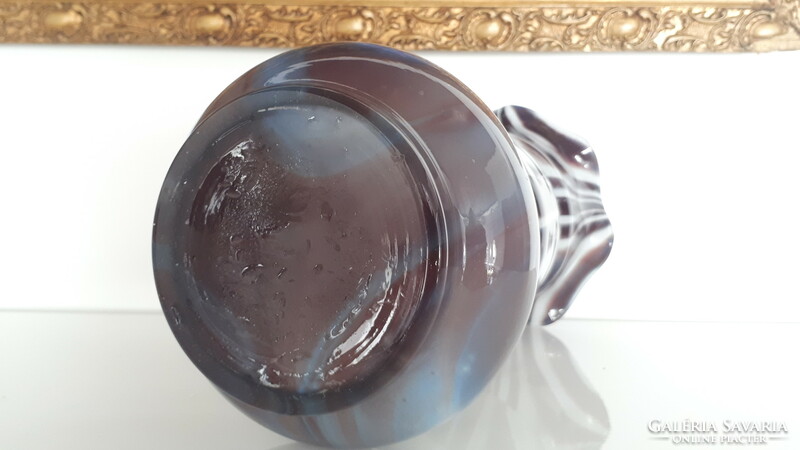 Murano artistic blown glass vase 25.5 Cm