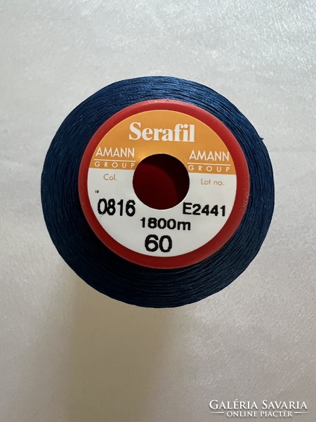 Serafil royal blue bag sewing thread
