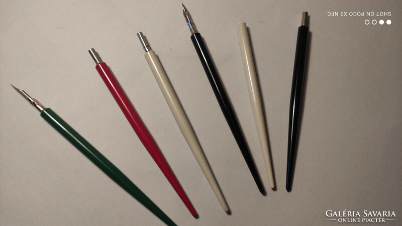 Vintage tollszár tollhegy 6 darab egyben