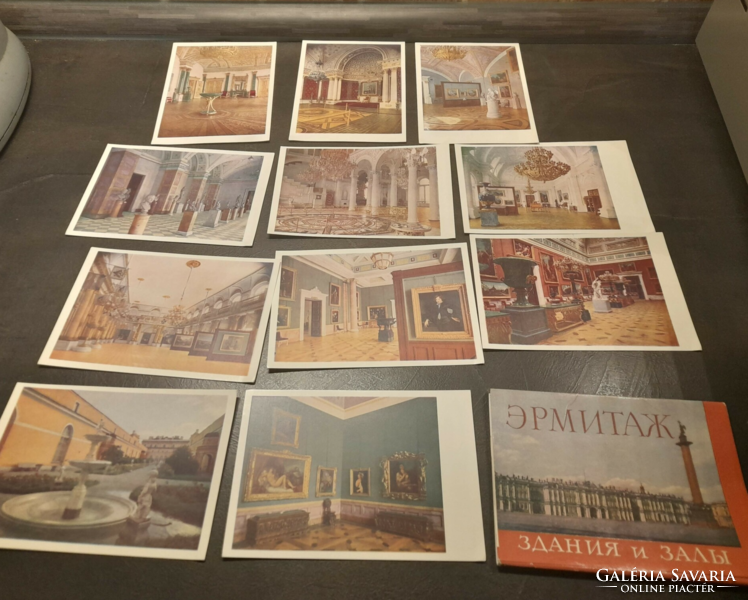 Soviet postcard series hermitage 22 pieces in one