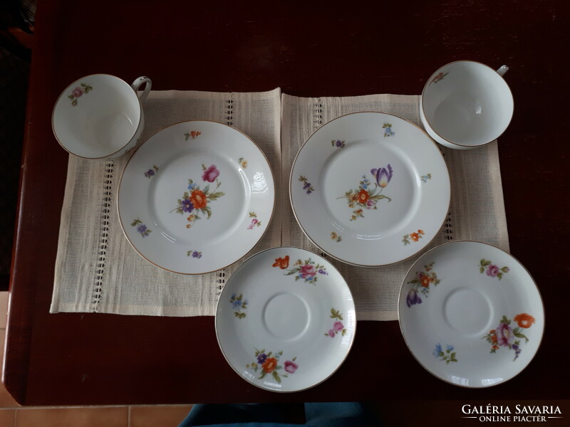 2 Personal rosenthal porcelain breakfast set