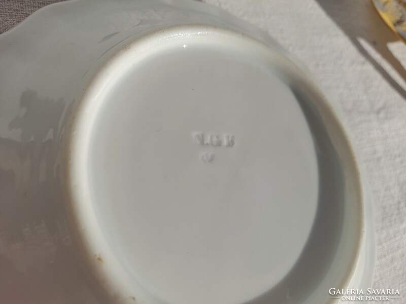 Alt wien hybrid Biedermeyer collector's cup and saucer, from 1839, flawless set!