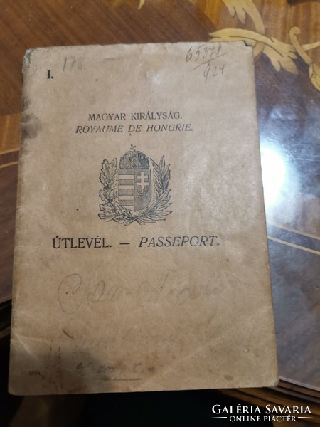 1924 útlevél