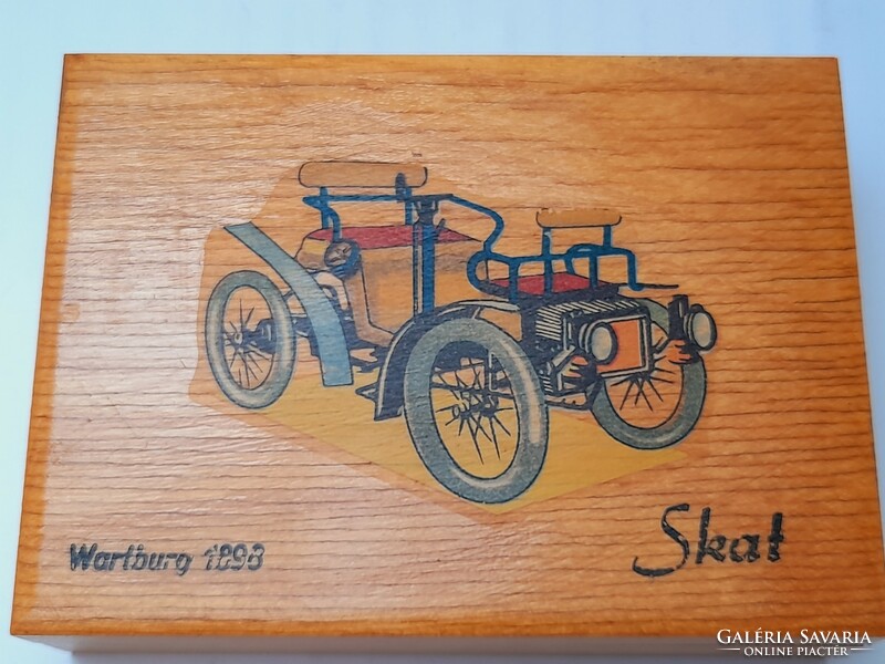 Wartburg 1898 wooden box