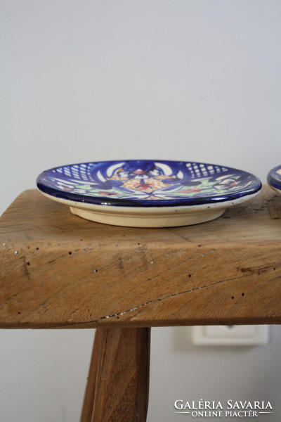 Beautiful hand-painted blue bowls - for soap holders, jewelry