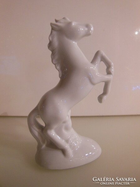 Statue - horse - numbered - antique - 14 x 10 cm - porcelain - Austrian