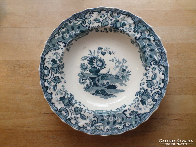 Antik angol Copeland Spode MAY porcelán tányér mélytányér 25 cm