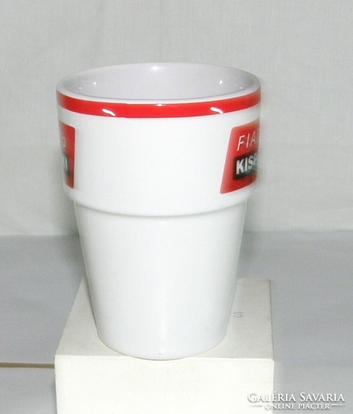 Porcelain advertising cup - fiat 126p Little Poland