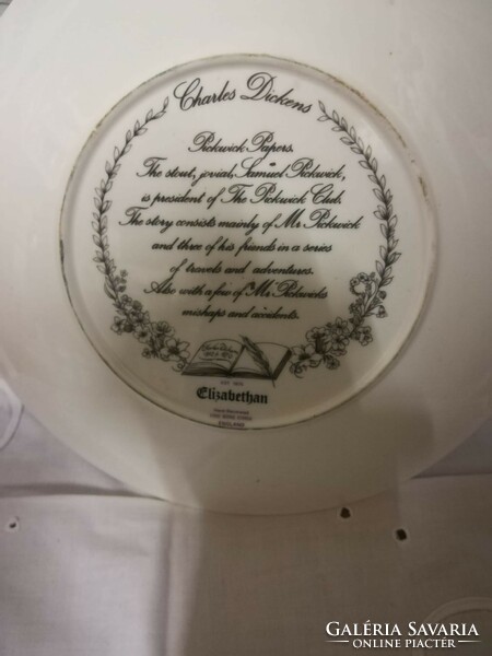 Dickens porcelain plate series, collectible pieces