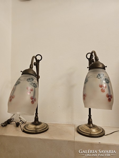 Pair of old lamps (table lamp)