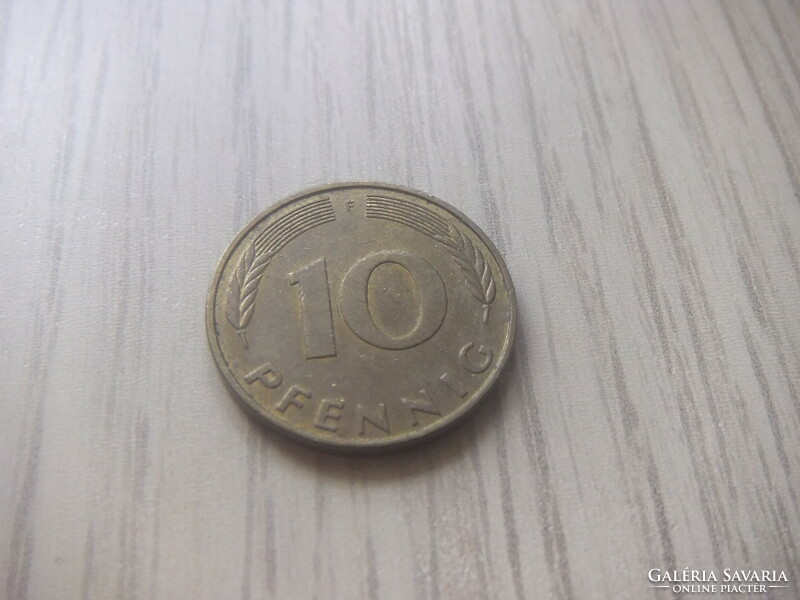 10 Pfennig 1982 ( f ) Germany