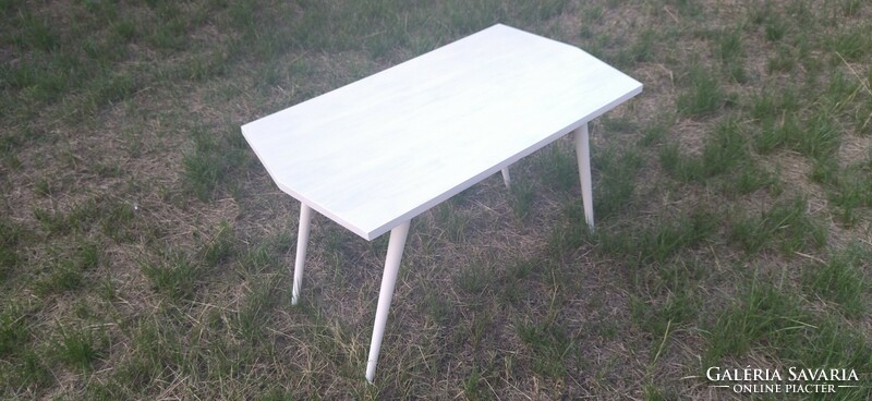 Provence coffee table retro white vintage table renovated