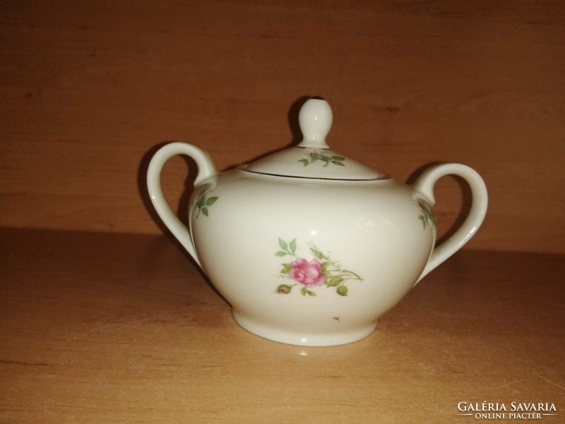 Bavaria porcelain pink sugar bowl (20/d)