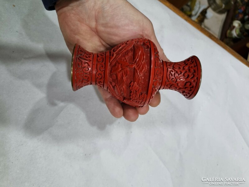 Old oriental vase