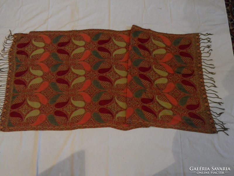 Cashmere Turkish pattern colorful shawl, scarf, stole