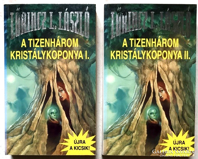 Lőrincz l. László: the thirteen crystal skulls i-ii. - Entertainment literature, action, adventure