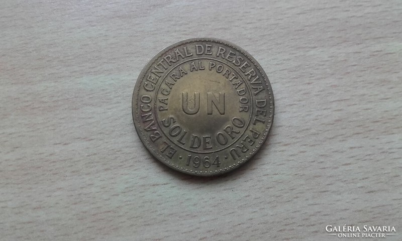 Peru 1 Sol 1964