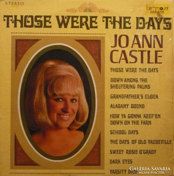 Jo Ann Castle - Those Were The Days (LP, Album)