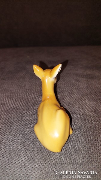 Porcelain deer from Kőbánya