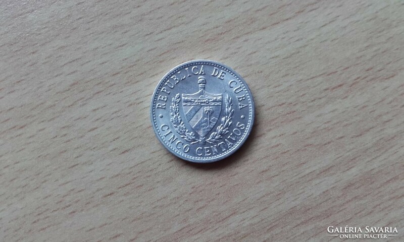 Cuba 5 centavos 1971