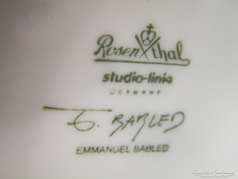 Rosenthal (Studio Linie) Emmanuel Babled porcelán váza