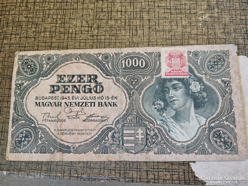 1000 pengős of 1945