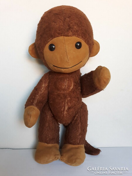 Old cute straw monkey, 40 cm