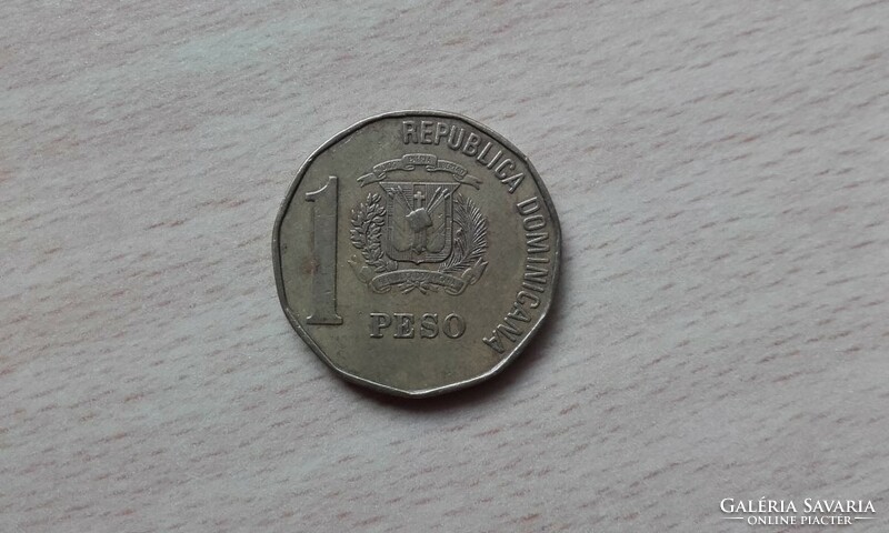 Dominican Republic 1 peso 1992
