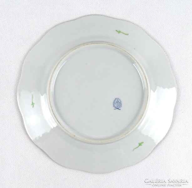 1M253 set of 6 Herend cake plates with old Eton pattern