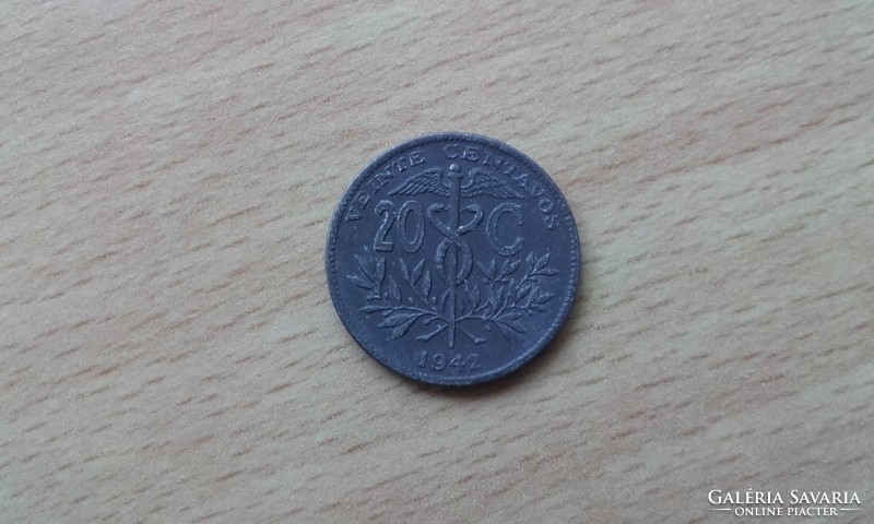 Bolivia 20 centavos 1942