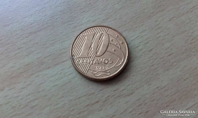 Brazil 10 centavos 2008