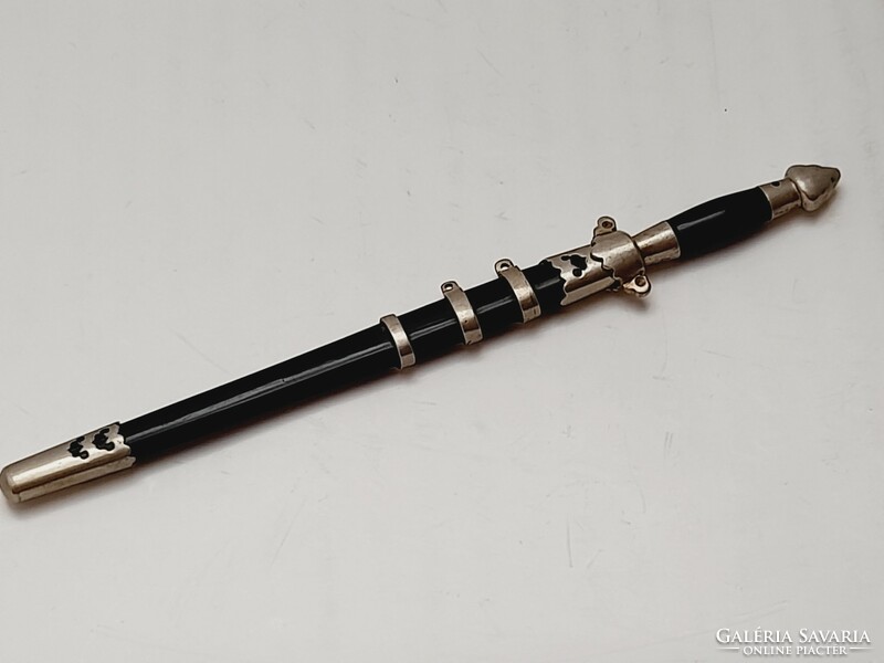 Old leaf opener, mini Chinese sword, 14.4 cm