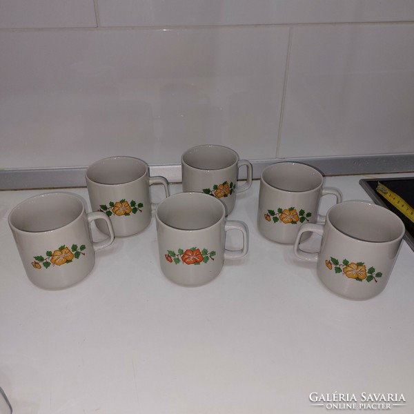 Old porcelain mugs