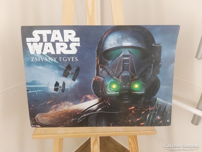 (K) Star Wars plakát 2 oldalas 2016. 59x40 cm