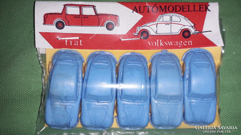 Retro trafikáru magyar kisipari fröcsölt műanyag kisautók bontatlan eredeti csomag RITKA GYŰJTŐI 9