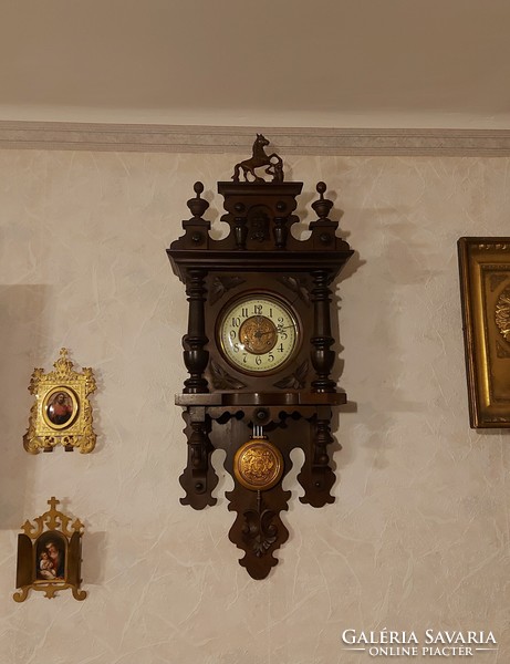 Antique wonderful baroque wall clock!