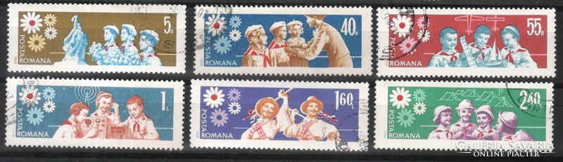 Románia 1527 Mi 2677-2682      1,80 Euró