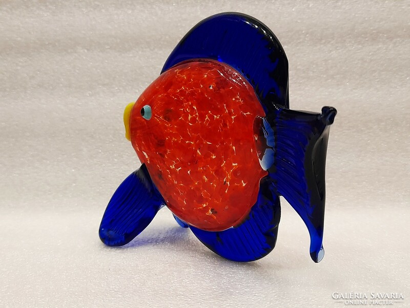 Retro Murano artistic glass fish