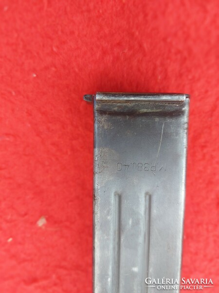 Schmeisser mp40 magazine + ii.Vh original neutralized ammunition