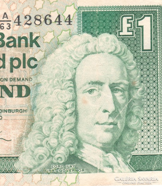 1 POUND 1988 SKÓCIA