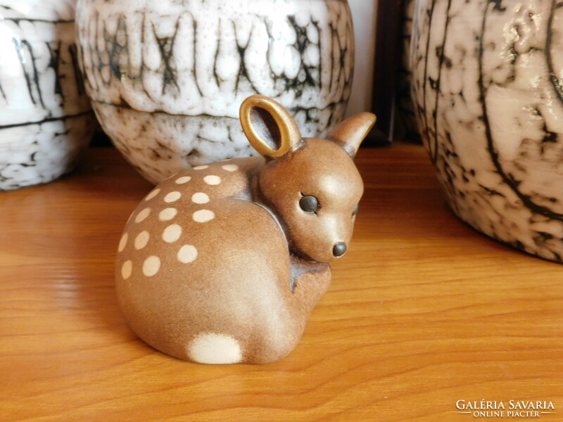 Thun Bolzano Italian ceramic deer