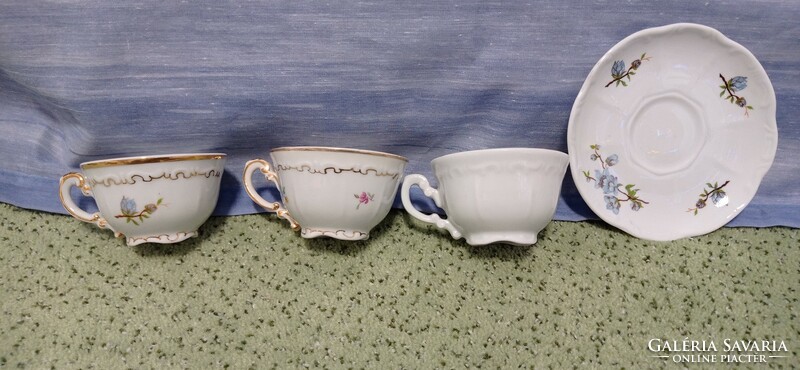 Zsolnay coffee pieces. The white one is gone. Factory condition