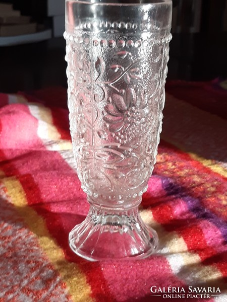 Czech sklo union, pavel panek glass vase