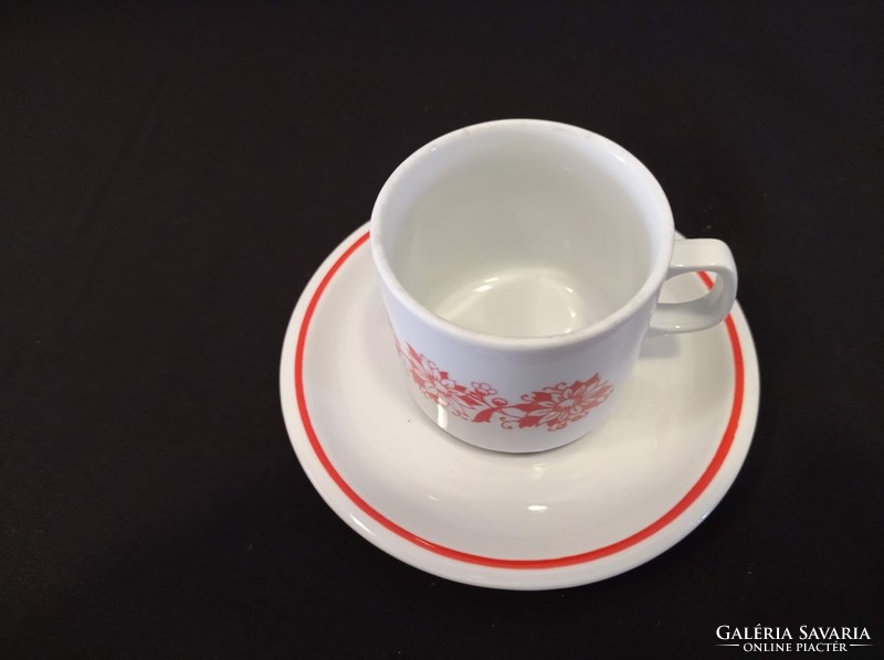 Zsolnay porcelán kávés csésze szett