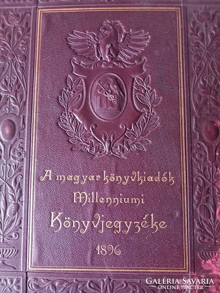 Millennium book list of Hungarian book publishers 1896